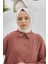 Scarf Pamuklu, Tek Renk, Jakarlı Tuana Şal 3