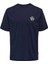 Only & Sons Erkek T-Shirt Lacivert 22029566 Onsmarlowe Lıfe Rlx Summer 1