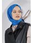 Scarf Floş Jakar Serisi Leopar Desenli Şal 2