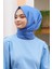 Scarf Tek Renk, Alisa Kendinden Desenli Pamuklu Şal 2