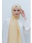 Scarf Abiye ve Günlük Kullanım, Parlak Tek Renk Polina Şal 3