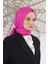 Scarf Floş Jakar Serisi Logo Desen Şal 3