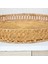 Rattan Sunum Tepsisi Servis Çay Kahve Tepsisi Dekoratif Çok Amaçlı Kulplu 35CM Oceanpoint 2