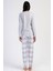 Pamuklu Kadın Uzun Kol Pijama Takım , 403144 4