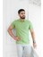 Fermuarlı Polo Yaka %100 Pamuk Regular Fit T-Shirt 2