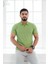 Fermuarlı Polo Yaka %100 Pamuk Regular Fit T-Shirt 3