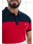 Paul Martin Polo Yaka %100 Pamuk Büyük Parça Desenli Regular Fit T-Shirt 5