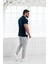 Polo Yaka %100 Pamuk Parça Desenli Regular Fit T-Shirt 4