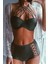 Yüksek Bel Şık Bikini Takım Haki - 10052.1834. 1