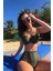 Yüksek Bel Şık Bikini Takım Haki - 10052.1834. 2