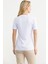 Baskılı Basic Penye Tişört - Beyaz 5