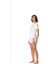 Kadın Ekru T-Shirt Geniş Şort Takımı 024Y.1ZE6.T.A9.9G.R.3P 2