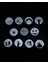 Cadılar Bayramı Cadı Kazanı LED Işık 11 Gölgeli Halloween Cadı Kazanı LED Lamba 22CM Büyük Boy 3
