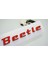 Volkswagen Beetle Bagaj Kırmızı Abs Yazı Logo Amblem 1