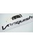 Aston Martin Vanquish Bagaj Siyah Yazı Logo Amblem 3