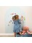 Yapışkanlı Manyetik Duvar Sticker Panosu Mıknatıs Tutan Duvar Sticker 60X90 cm 5