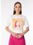 Kırık Beyaz Kadın Bisiklet Yaka Basic T-Shirt F4SL-TST0217 3