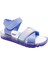 Arz1098 Kız Çocuk Çapraz Bantlı Ortopedik Sandalet Lila 2