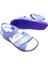 Arz1098 Kız Çocuk Çapraz Bantlı Ortopedik Sandalet Lila 3