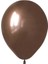 5 Inç Çikolata Kahve Renk Küçük Boy 25 Li Dekorasyon Balonu 1