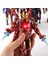 Marvel Avengers Iron Man Demir Adam Mark MK50 Metal Görünümlü Işıklı Karakter Figür Oyuncak 17 Cm. 4