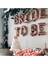 Bride To Be Yazılı 40 cm Folyo Balon konsept Rose Gold Renkli Bekarlığa Veda Partisi Balon 2