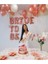 Bride To Be Yazılı 40 cm Folyo Balon konsept Rose Gold Renkli Bekarlığa Veda Partisi Balon 3