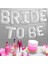 Bride To Be Yazılı 40 cm Folyo Balon konsept Gümüş Renkli Bekarlığa Veda Partisi Balon 1