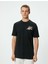 Erkek Giyim Tişört - Koton - 4SAM10946HK - Siyah - Xxl 3