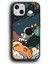 iPhone 13 Uyumlu Lansman Telefon Kılıfı "astronot Uzayda Gezegen Ufo Cartoon" 1