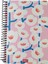 Colornote Papirüs Papirüs Çiçek Spiralli  Sert Kapak 16X23 100 Yaprak Çizgili Defter 1