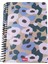 Papirüs Çiçek Spiralli Sert Kapak 16X23 100 Yaprak Kareli Defter 1