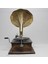 El Yapımı Ahşap Gramofon Vintage Tarz 36x36x65 cm Hediye Seçeneği 3