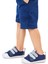 Textile Cırtlı Erkek Bebek Spor Ayakkabı Lacivert 2