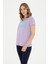 GEAN24 Kadın T-Shirt 1804839 Lila 1