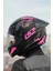 Rapıd 2 Race Palımnesıs Mat Siyah-Pembe Kask 2