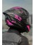 Rapıd 2 Race Palımnesıs Mat Siyah-Pembe Kask 4