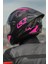 Rapıd 2 Race Palımnesıs Mat Siyah-Pembe Kask 5