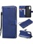 Kart Yuvası Cüzdan ile Samsung Galaxy S20 Klasik Düz Renk Için Flip Case (Yurt Dışından) 1
