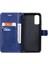 Kart Yuvası Cüzdan ile Samsung Galaxy S20 Klasik Düz Renk Için Flip Case (Yurt Dışından) 5