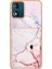 Motorola Moto E13 Yumuşak Tpu Tampon Kart Yuvaları Mermer Ince Cüzdan (Yurt Dışından) 4