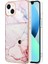 Iphone 13 Için Kılıf Mini Kart Yuvaları Ince Cüzdan Mermer Yumuşak Tpu Tampon (Yurt Dışından) 1