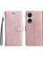 Oppo RENO8T 5g Klasik Düz Renk Iş Cüzdan Telefon Için Flip Case (Yurt Dışından) 1