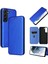 Kart Sahibinin ile Samsung Galaxy S22 Deri Folio Flip Case Için Kılıf (Yurt Dışından) 2