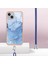 IPhone 14 Kapak Mermer Ayrılabilir Kayış Crossbody Kordon Yumuşak (Yurt Dışından) 3