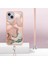 IPhone 14 Kapak Mermer Ayrılabilir Kayış Crossbody Kordon Yumuşak (Yurt Dışından) 5