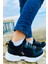 Eco Conscious-x Sneaker Hafif ve Rahat Unisex Çocuk Spor Ayakkabı Siyah Beyaz AVRCONX 3
