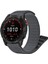 Garmin Fenix 5x Kordon Ultrafit Hasırlı Woven Gri 1