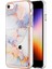 Iphone Se 2022/2020 Ince Cüzdan Yumuşak Tpu Tampon Kart Yuvaları Mermer (Yurt Dışından) 1