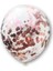 Rose Gold Konfetili Şeffaf Balon Seti 10 Adet 4